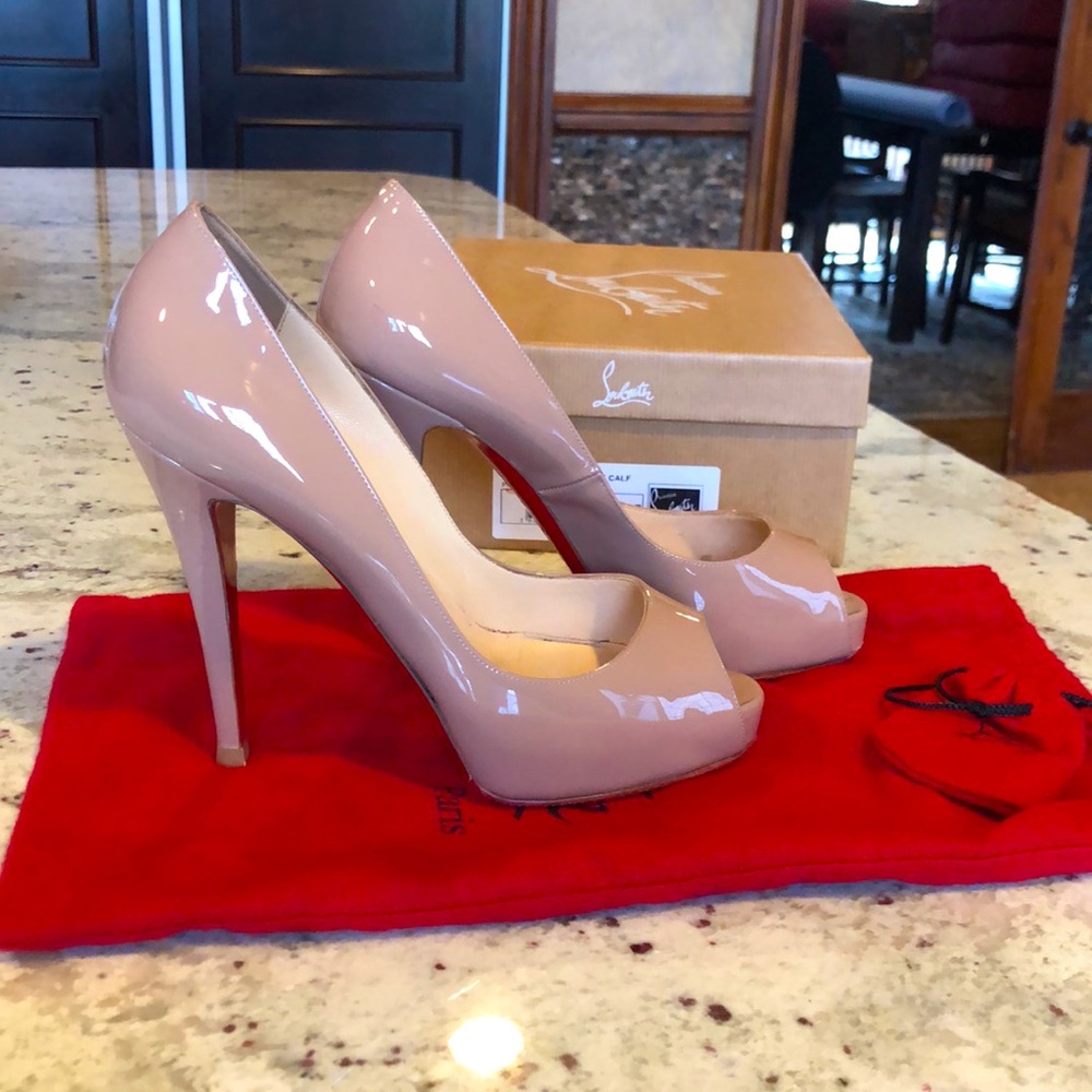 Christian Louboutin Very Prive 120 Patent Calf